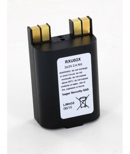Bloc Daitem BATLI41 (RXU02X) d'origine 2x 3V 2.4Ah Lithium pour SH630AX, SH640AX