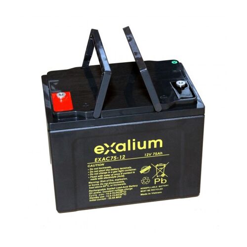 Batterie plomb Exalium 12V 75Ah EXAC75-12