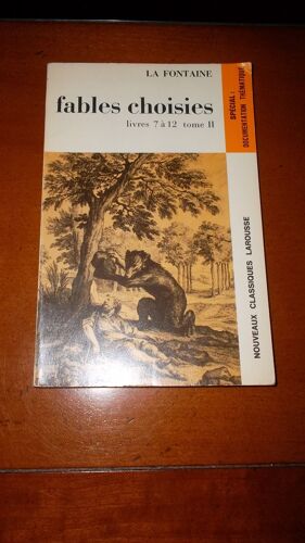 Fables Choisies Livres 7 À 12 Tome 2