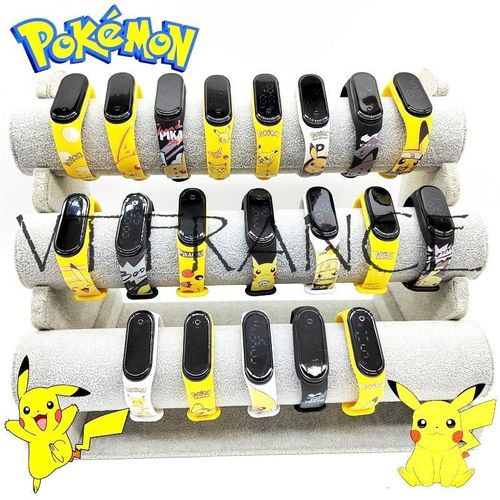 Pokemon Pikachu Montre Led Pour Enfants