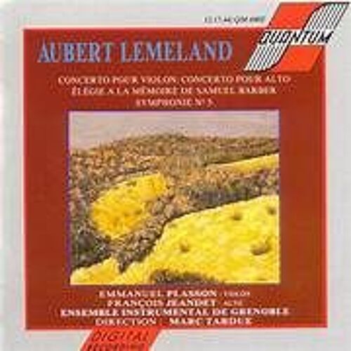Aubert Lemeland Concerto N°2 Pour Violon