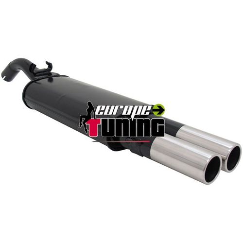 Pot Echappement Sport 2x76mm Golf 2 Cup
