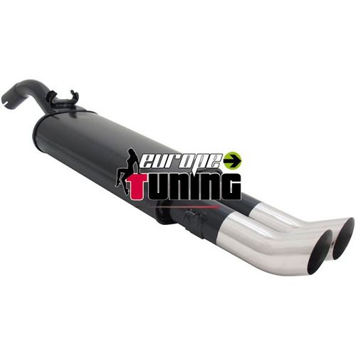 Pot Echappement Sport 2x76mm Golf 2 Dtm
