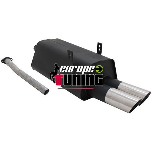 Echappement Sport E36 320i 323i 2x76mm Drag