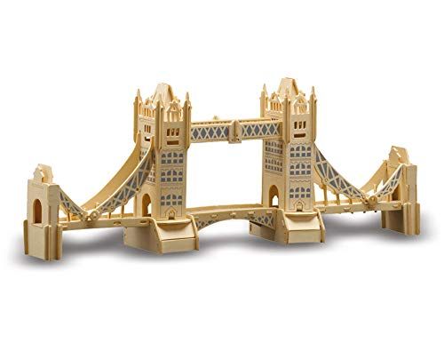 Siva Toys Siva Toys884 En Bois London Tower Bridge