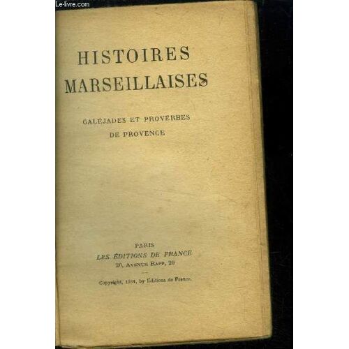 Histoires Marseillaises