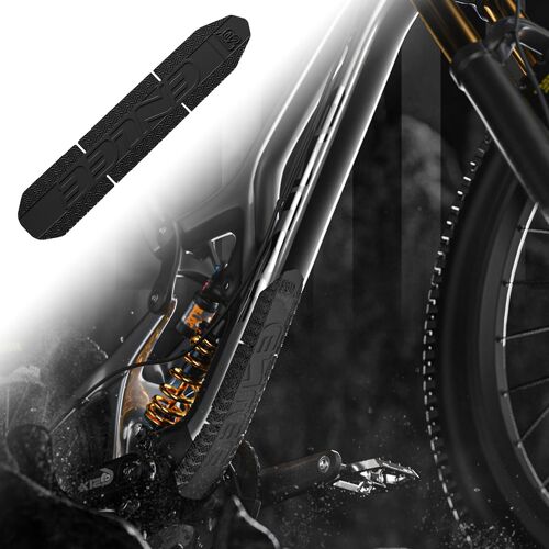 Kaesi Enlee Autocollant de vélo Résistant à la déchirure Anti-collision Universal Creative Texture Bike Frame Sticker pour Mtb