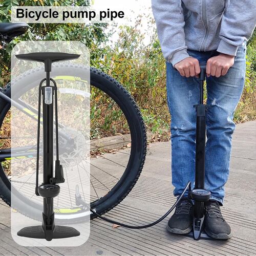 Kaesi Us/Fr Valve Bicycle Floor Pump High Pressure Gauge Cycling Mtb Bike Inflator