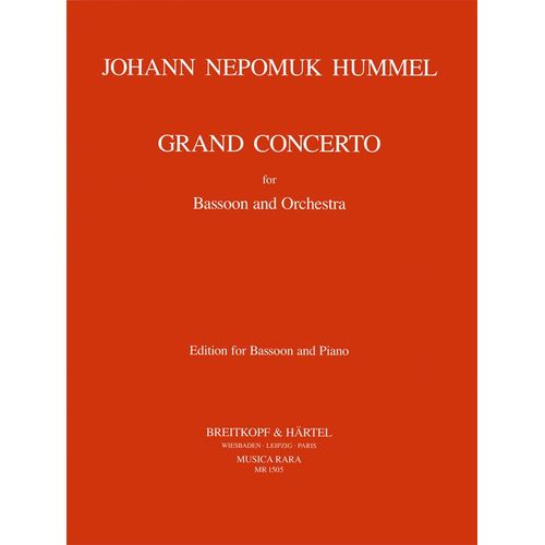Hummel : Grand Concerto En Fa Majeur