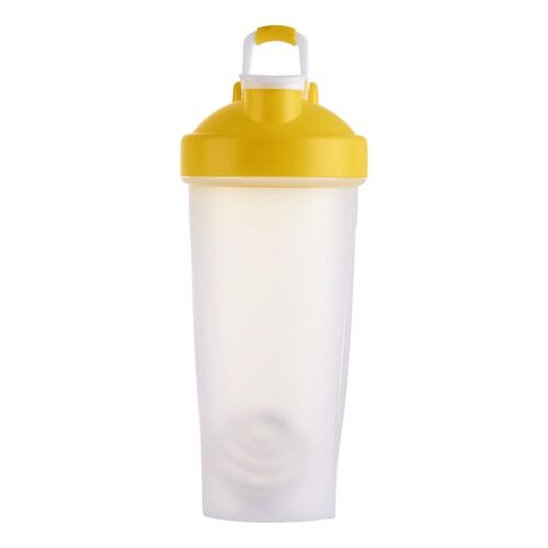 600ml Protein Shaker Bottle with Wire Whisk Ball BPA-Free Secure Shaker Cup Food Grade Mixer Bottle with Handle