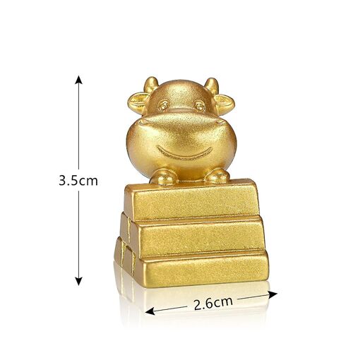 Cartoon Cow Cattle Design Car Home Table Garden Succulent Resin Decor Ornament Kaesi