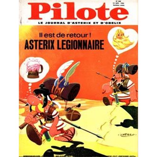 Pilote 368 -- 10 Novembre 1966 -- Couverture Uderzo Asterix Legionnaire