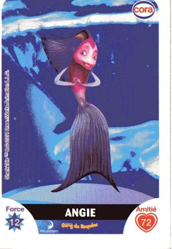 Carte À Collectionner Le Collector Cora Gang De Requins N° 78 / 112 Dreamworks -