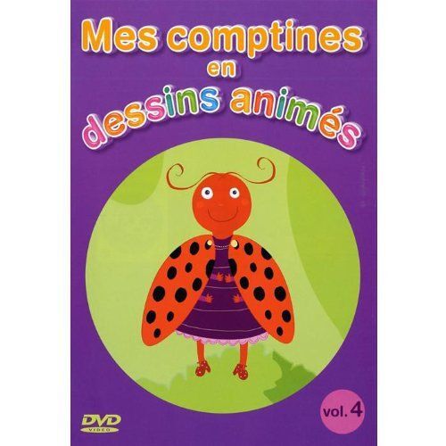 Mes Comptines En Dessins Animés Dvd Volume.4  Pour Le Plaisir Des Tout-Petits 10 Comptines