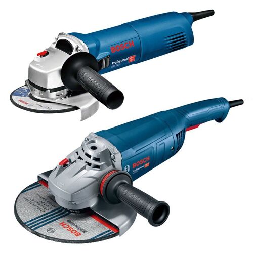 Duo meuleuse BOSCH Professional (GWS 22-230 P + GWS 1400)