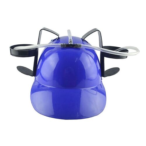 Drinking Helmet Adjustable Labor-saving Plastic Novelty Lazy Drinks Helmet Supplies for Home