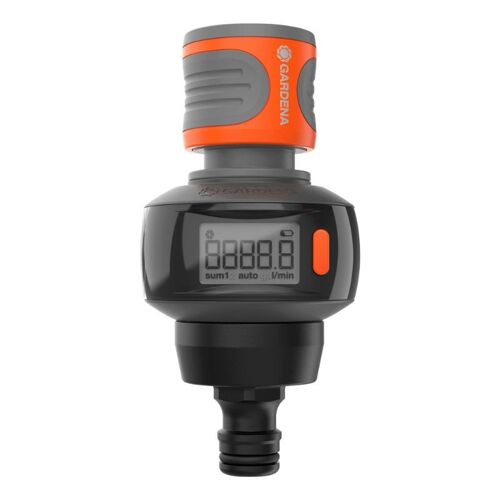 Compteur d'eau à pile AquaCount - pose horizontale ou verticale - écran rotatif