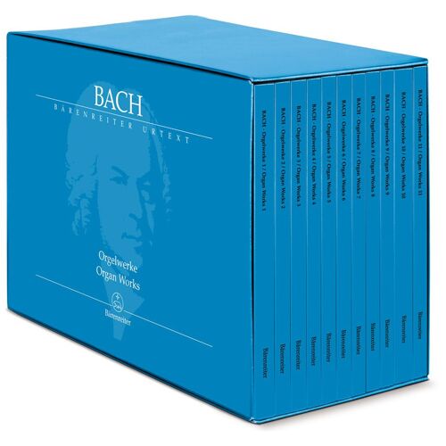 Bach : Oeuvres Complètes Pour Orgue, Édition Prestigieuse En 11 Volumes Sous Coffret