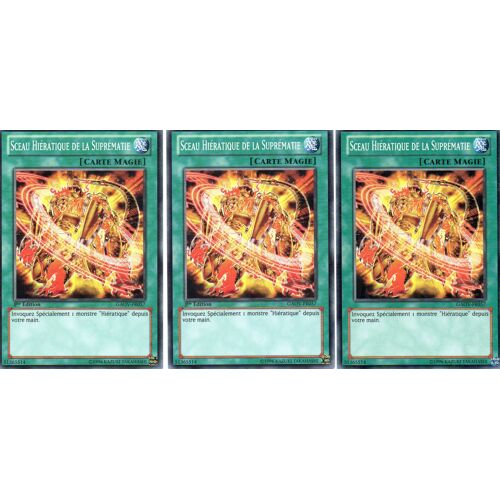 Sceau Hieratique De La Suprematie  X3 -   Gaov-Fr057