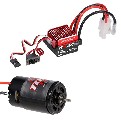 Brushed Motor Smooth Tough Corrosion-Resistant Precise Stable Metal Rock Crawler Motor Esc For 550 Kaesi