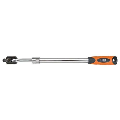 Neo télescopique flexible 1/2 ``- Adaptateur de douille de la poignée Neo 08-553 470-620 mm