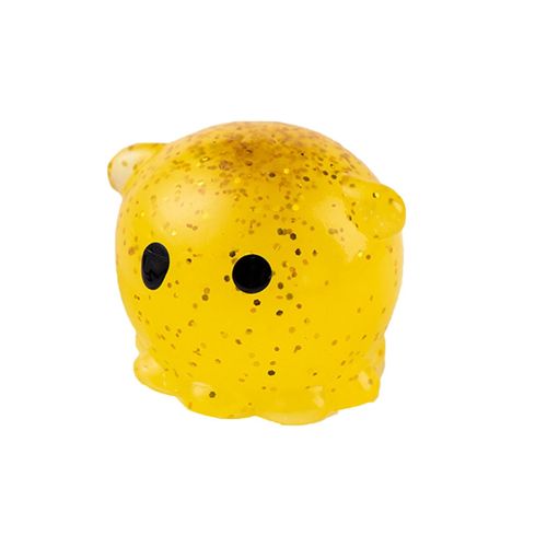 Animal Squishes Jouet Paillettes Paillettes Lapin Poussin Dauphin Baleine Poupée Mignonne Pincer Jouet Soulager L'ennui Doux TPR Presser Dessin Animé Animal Poupée Decompressio