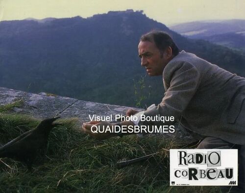 Claude Brasseur - Radio Corbeau: Photo D'exploitation Cinématographique - Format 21.5x27 Cm - De Yves Boisset - 1989