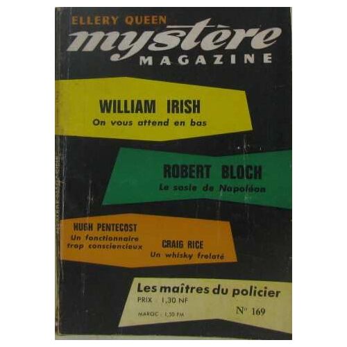 Mystère Magazine: Les Maitres Policier N° 169