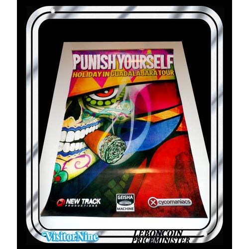 Affiche / Poster - Punish Yourself - Concert Live Tour (60x40 Cm)