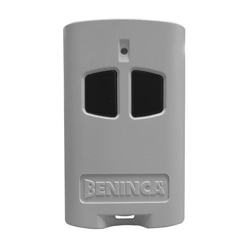 TÉLÉCOMMANDE 2 CANAUX BLANCHE TOUCHES NOIRES TOGO-AK - BENINCA