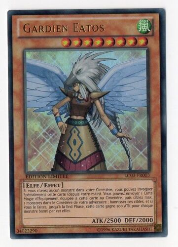 Gardien Eatos ( Guardian Eatos) Ur Yu Gi Oh Lc03-Fr003