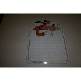 Ardoise Velleda Conté Carton Blanc Walt Disney "Pluto " 23x30cm Ref;323
