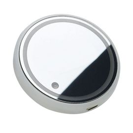 Gobelet Universel À Led Pour Voiture, 2.6 Pouces, Tapis Lumineux Rgb, Sous-Verre Pour Boisson, Décoration Intérieure, Lampe Décorative