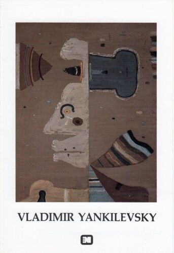 Carton D'invitation De L'exposition De Vladimir Yankilevsky Le 30 Avril 1988 À La Galerie Eduard Nakhamkin Fine Arts, New-York