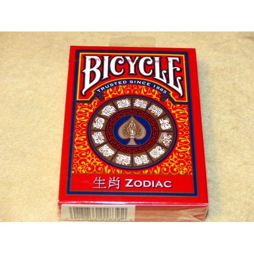 Jeu De Carte Poker - Bicycle Zodiac Air Cushion Finish - Made In Usa