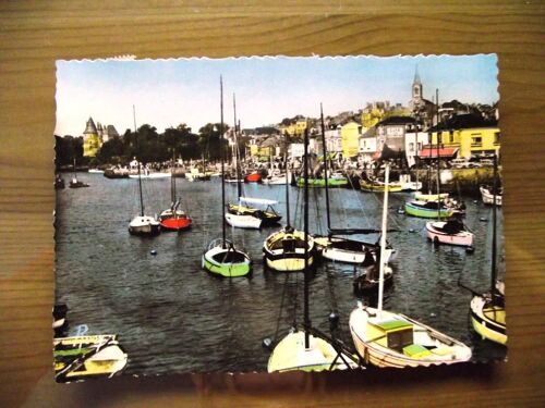 Carte Postale Écrite En 1961.Pornic Le Port Devant Le Quai Leray