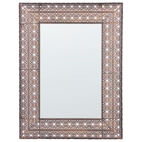 Miroir DEHRADUN Métal Cuivré