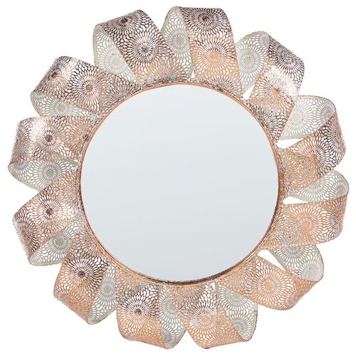 Miroir MANGALORE Métal Blanc