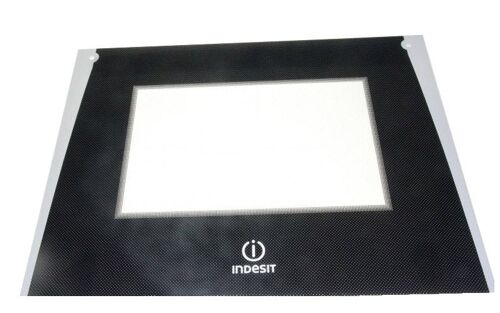 VITRE FACADE DE PORTE POUR FOUR INDESIT - C00284039
