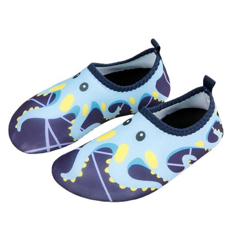 1 Pair Water Shoes Wear-Resistant Quick Dry Non-Slip Waterproof Exquisite Pattern Foot Protection Extra Soft Boys Girls Swim Water Shoes Aqua Socks Fo