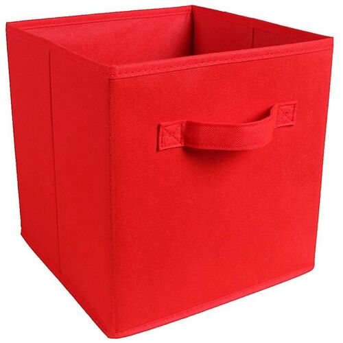Large Capacity Foldable Storage Box Collapsible Non Woven Fabric Saving Space Storage Box for Household