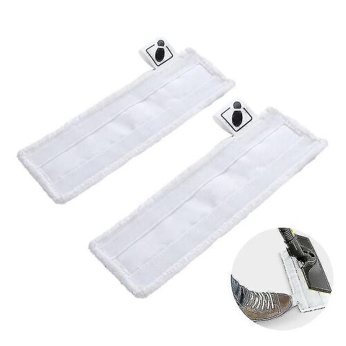 2pcs Nettoyeur vapeur Tapis de tissu de sol pour Karcher Easyfix Sc2 Sc3 Sc4 Aspirateur