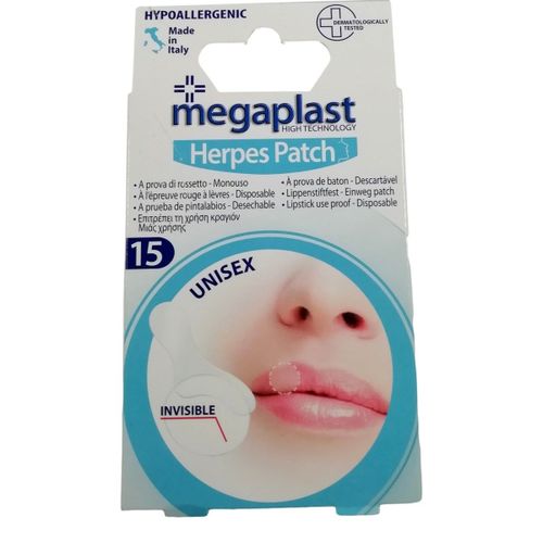 15 Patch Pansements Pour Herpès Labial Bouche Lèvres Transparent Invisible 