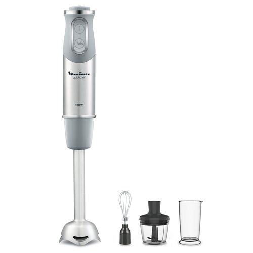Moulinex Quickchef DD655D10 - Mixeur à main - 1 kWatt - gris acier