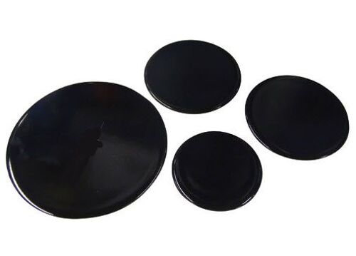 JEU DE 4 CHAPEAUX DE BRULEUR POUR CUISINIERE ZANUSSI - 5024738000