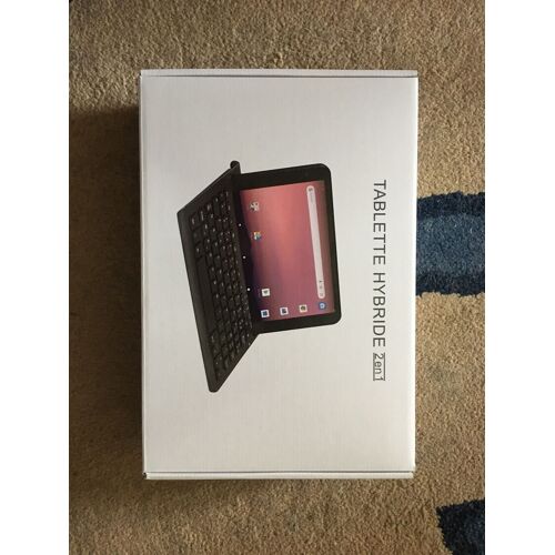 Tablette Hybride 2 en 1 KLIPAD KL9878A 16 Go 8 pouces Noir