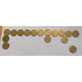 Lot De 16 Pièces De 20 Centimes De Franc Entre 1964 Et 1996