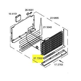 00217352. RESISTANCE DE DEGIVRAGE BAC 60 W 230 V SIEMENS