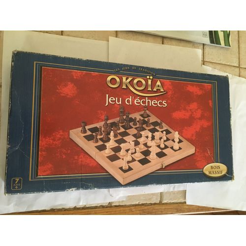 Jeu D'échecs Okoïa En Bois