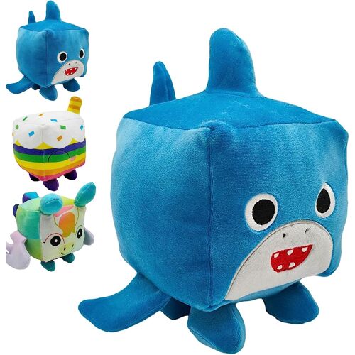 BW-SAUT Cute Big Games Cat Plushie,Big Games Huge Cat Peluche Toys Pet Simulator X,Peluches Ordinaires, sans Codes,Soft Peluches Cadeaux De PoupéE en Peluche pour Les Fans Ou Les Enfants Shark